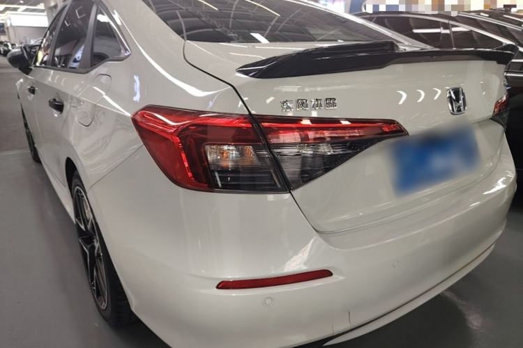 Used Honda Civic 2023 2.0L eHEV Swift Edition Rear Left 45 Deg