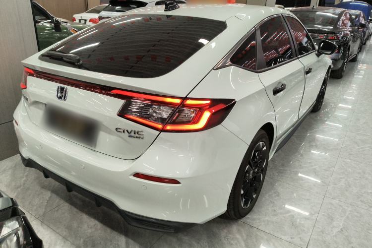 Used Honda Civic 2023 HATCHBACK 2.0L eHEV Extreme Edition Rear Right 45 Deg
