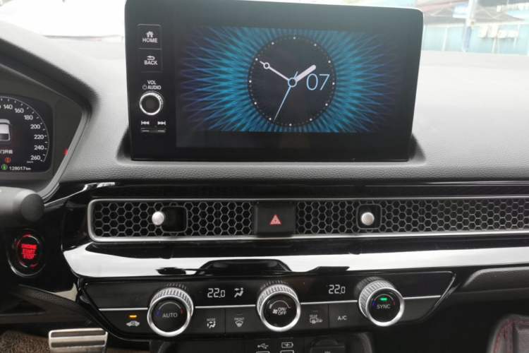 Used Honda Civic 2023 HATCHBACK 240TURBO CVT Extreme Edition Audio And AC Panel