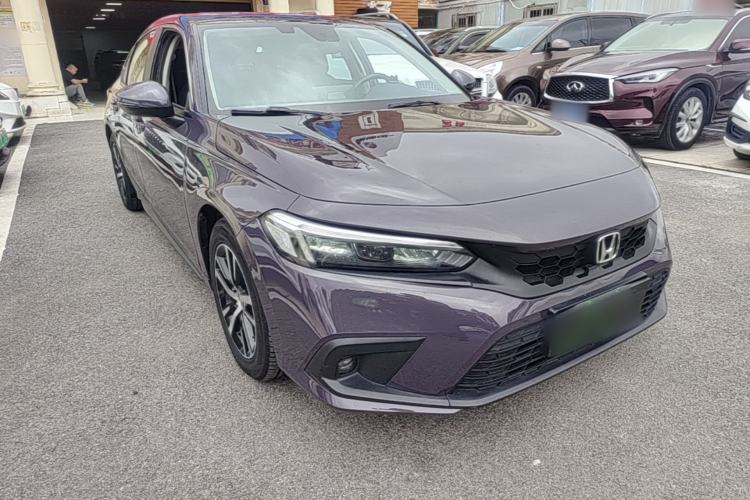 Used Honda Civic 2023 HATCHBACK 240TURBO CVT Zhiyue Edition Front Right 45 Deg