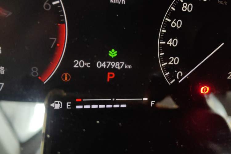 Used Honda Civic 2023 HATCHBACK 240TURBO CVT Zhiyue Edition Odometer Close Up