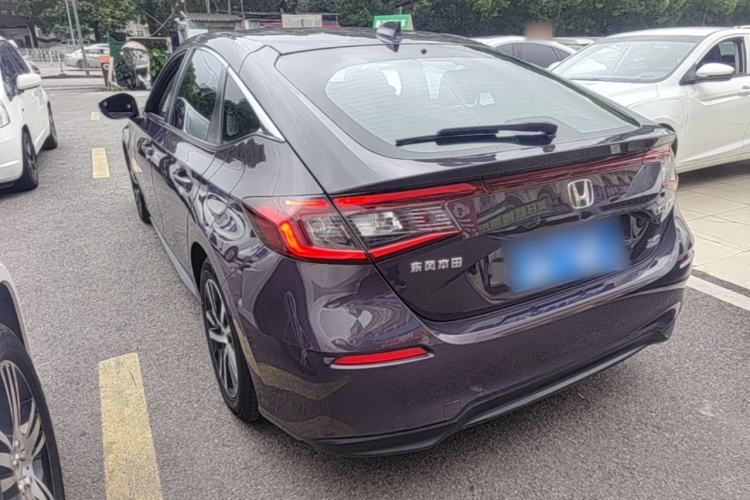 Used Honda Civic 2023 HATCHBACK 240TURBO CVT Zhiyue Edition Rear Left 45 Deg