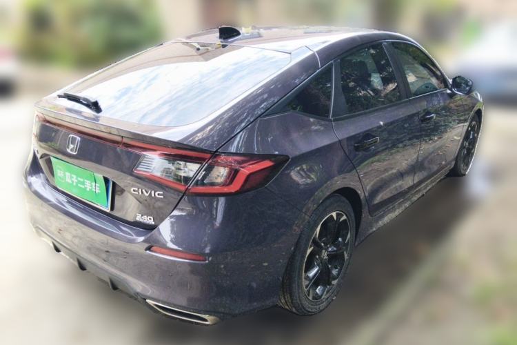 Used Honda Civic 2023 HATCHBACK 240TURBO CVT Extreme Edition Rear Right 45 Deg