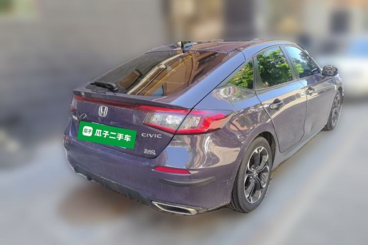Used Honda Civic 2023 HATCHBACK 240TURBO CVT Extreme Edition Rear Right 45 Deg