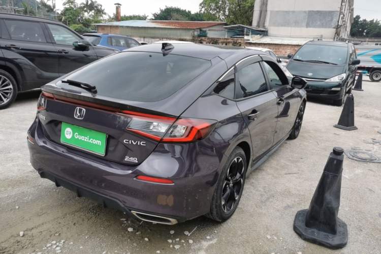 Used Honda Civic 2023 HATCHBACK 240TURBO CVT Extreme Edition Rear Right 45 Deg
