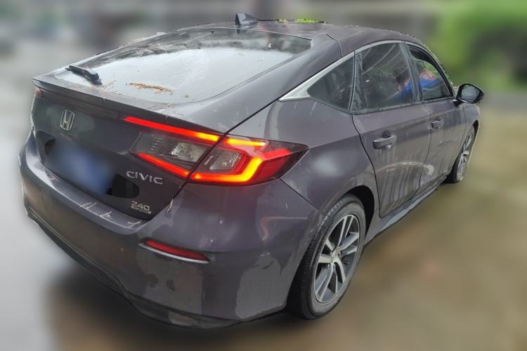 Used Honda Civic 2023 HATCHBACK 240TURBO CVT Zhiyue Edition Rear Right 45 Deg