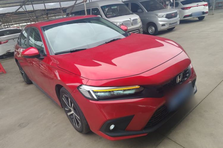 Used Honda Civic 2023 HATCHBACK 240TURBO CVT Zhiyue Edition Front Right 45 Deg