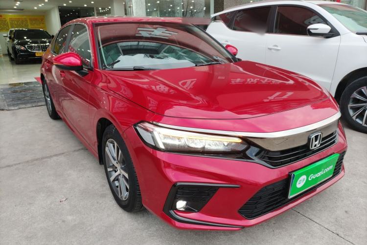 Used Honda Civic 2023 240TURBO CVT Dynamic · Center Stage Special Edition Front Right 45 Deg