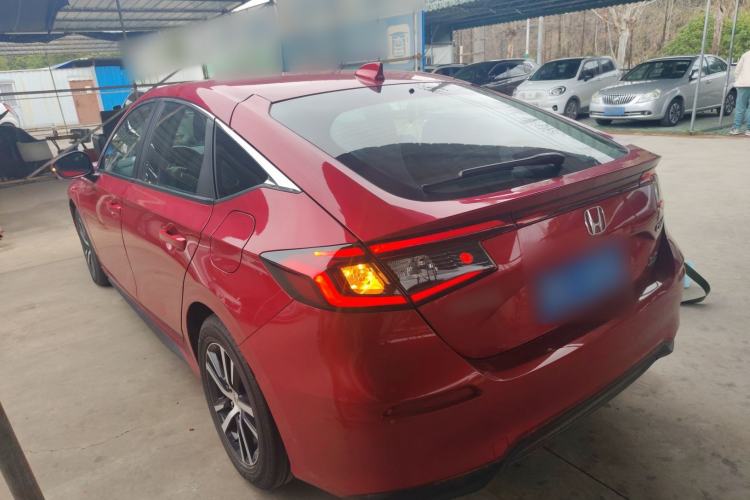 Used Honda Civic 2023 HATCHBACK 240TURBO CVT Zhiyue Edition Rear Left 45 Deg