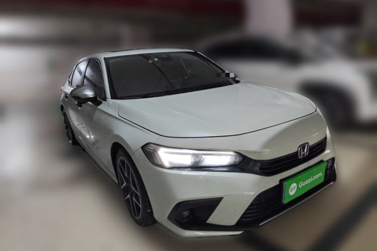 Used Honda Civic 2023 2.0L eHEV Swift Edition Front Right 45 Deg