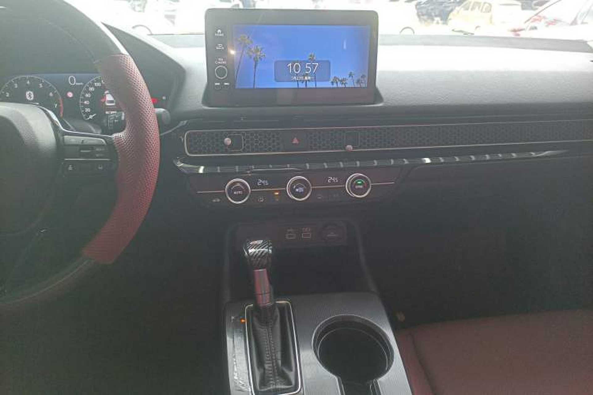 Used Honda Civic 2023 240TURBO CVT Dynamic · Center Stage Special Edition Audio And AC Panel
