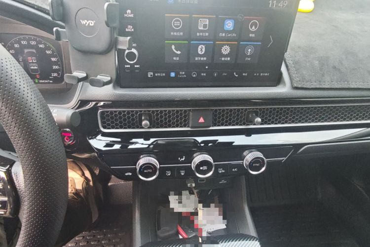 Used Honda Civic 2023 HATCHBACK 2.0L eHEV Extreme Edition Audio And AC Panel