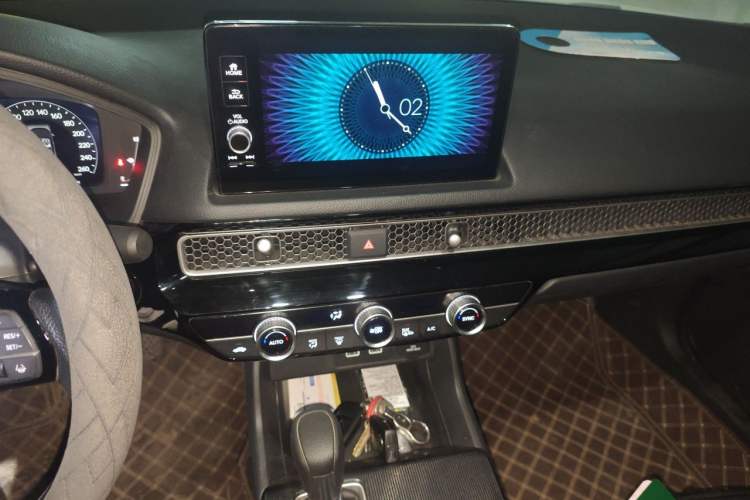Used Honda Civic 2023 240TURBO CVT Dynamic Edition Audio And AC Panel