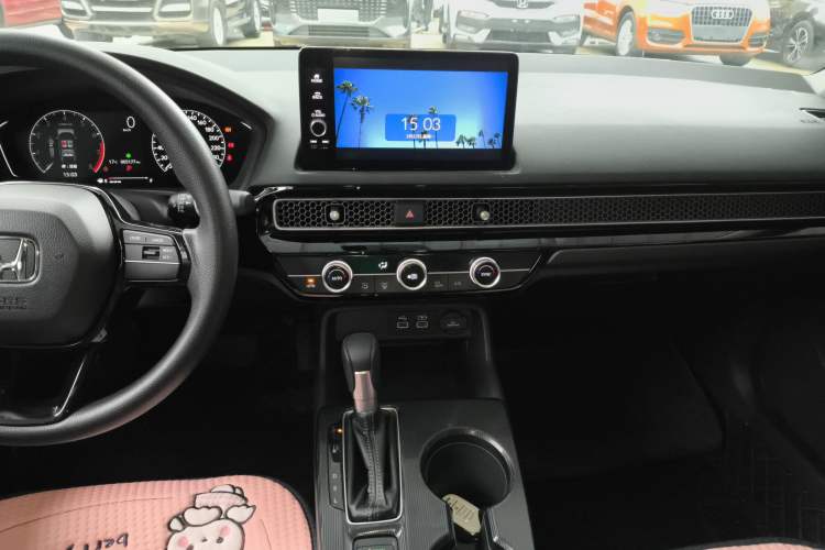 Used Honda Civic 2023 HATCHBACK 240TURBO CVT Zhiyue Edition Audio And AC Panel