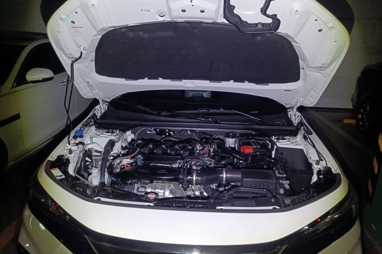 Used Honda Civic 2023 240TURBO CVT Dynamic · Center Stage Special Edition Engine Bay