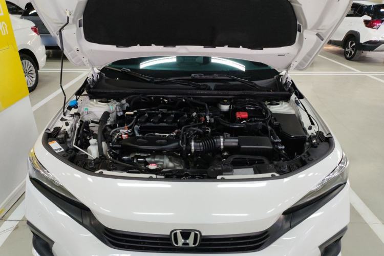Used Honda Civic 2023 240TURBO CVT Dynamic · Center Stage Special Edition Engine Bay