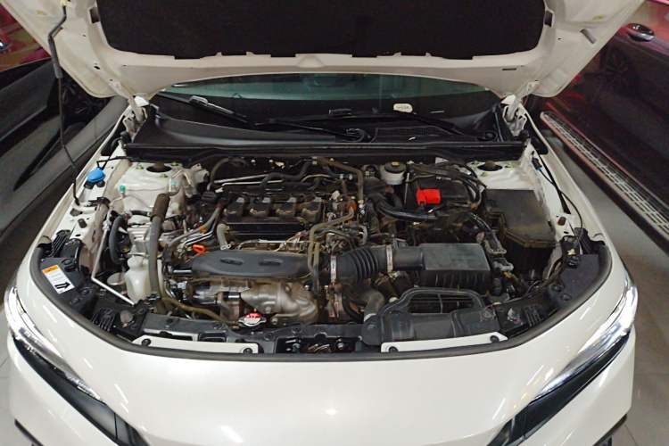 Used Honda Civic 2023 240TURBO CVT Dynamic · Center Stage Special Edition Engine Bay