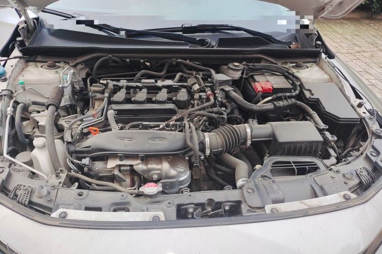 Used Honda Civic 2023 240TURBO CVT Dynamic · Center Stage Special Edition Engine Bay