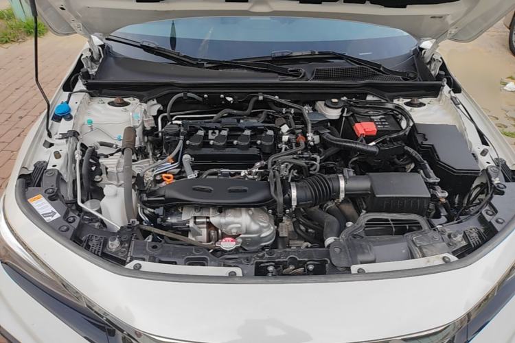 Used Honda Civic 2023 240TURBO CVT Dynamic · Center Stage Special Edition Engine Bay