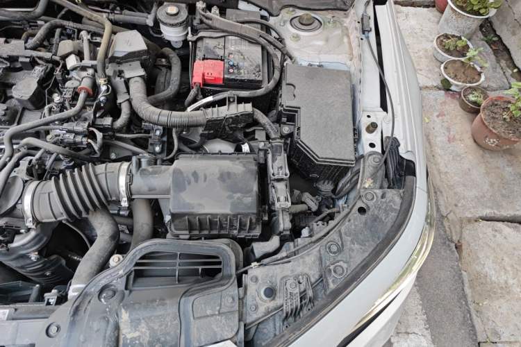 Used Honda Civic 2023 240TURBO CVT Dynamic Edition Engine Bay Left