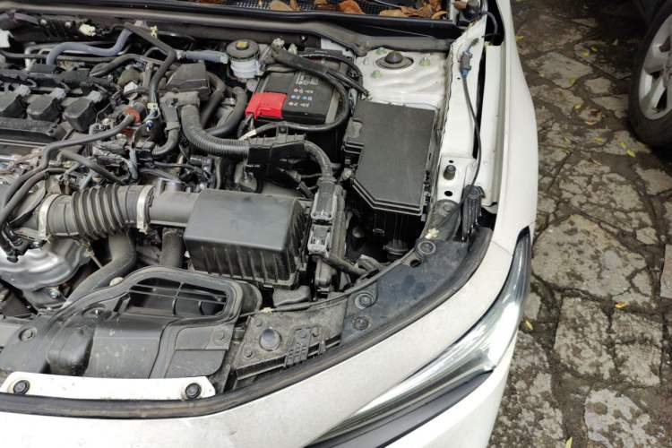 Used Honda Civic 2023 240TURBO CVT Dynamic Edition Engine Bay Left