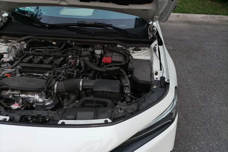 Used Honda Civic 2023 240TURBO CVT Dynamic Edition Engine Bay Left