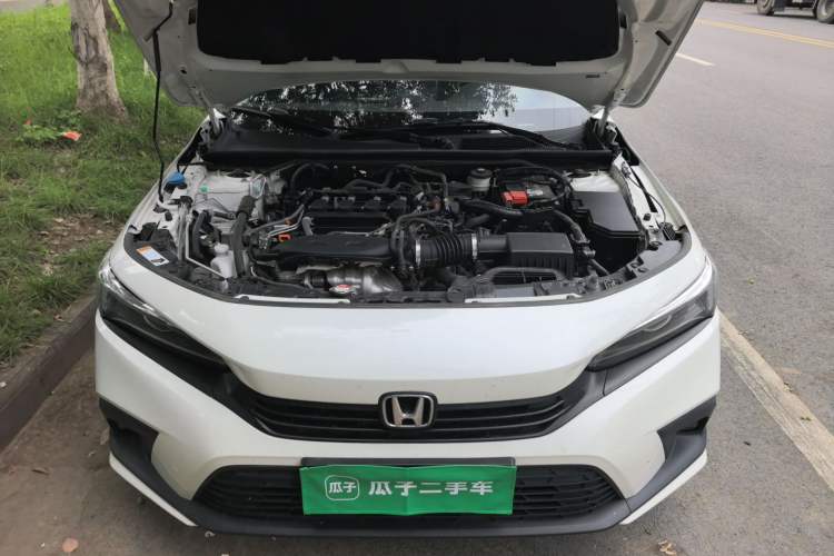 Used Honda Civic 2023 240TURBO CVT Dynamic · Center Stage Special Edition Engine Bay