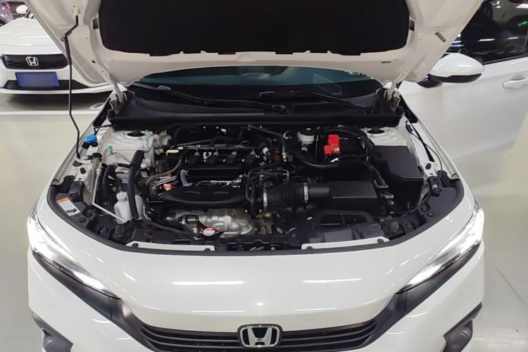 Used Honda Civic 2023 240TURBO CVT Dynamic · Center Stage Special Edition Engine Bay