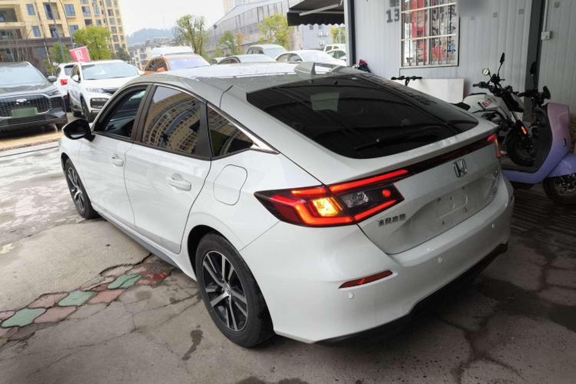 Used Honda Civic 2023 HATCHBACK 240TURBO CVT Zhiyue Edition Exterior 2