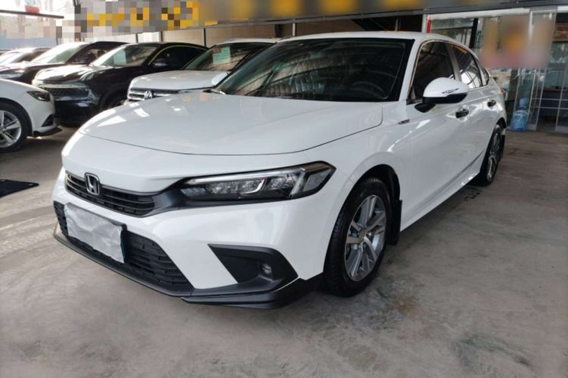 Used Honda Civic 2023 240TURBO CVT Dynamic Edition Front Left 45 Deg