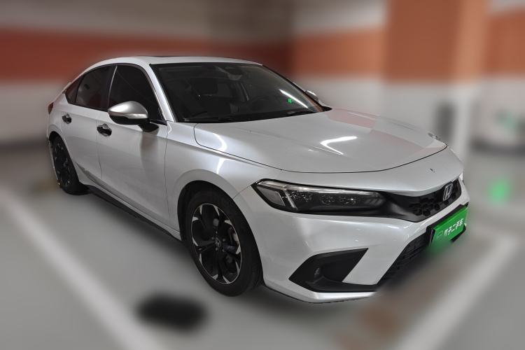 Used Honda Civic 2023 HATCHBACK 2.0L eHEV Extreme Edition Front Right 45 Deg