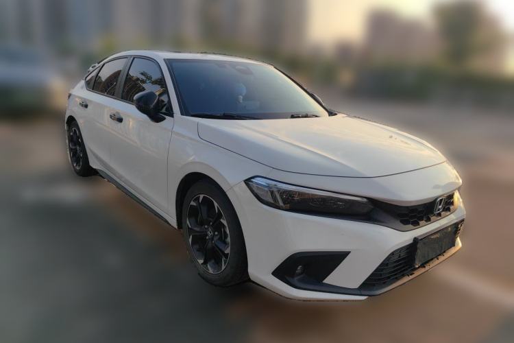 Used Honda Civic 2023 HATCHBACK 240TURBO CVT Extreme Edition Front Right 45 Deg