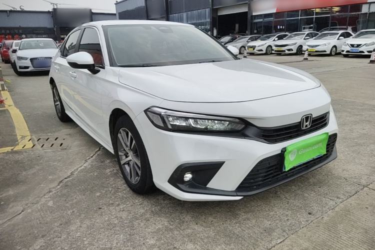 Used Honda Civic 2023 240TURBO CVT Dynamic Edition Front Right 45 Deg