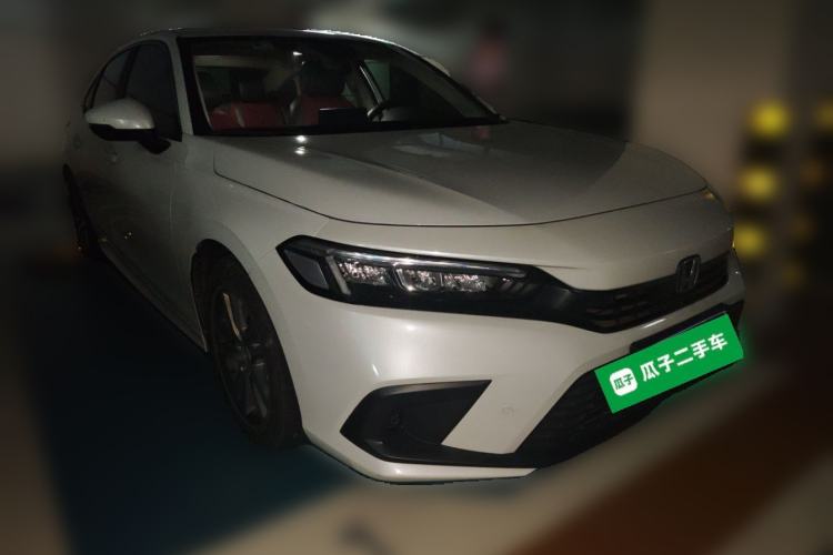 Used Honda Civic 2023 240TURBO CVT Dynamic Edition Front Right 45 Deg