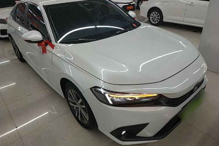 Used Honda Civic 2023 240TURBO CVT Dynamic Edition Front Right 45 Deg