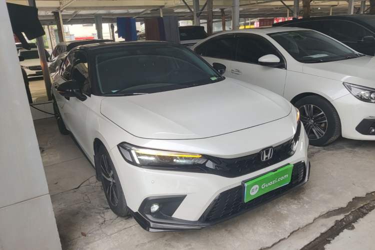 Used Honda Civic 2023 HATCHBACK 240TURBO CVT Zhiyue Edition Front Right 45 Deg
