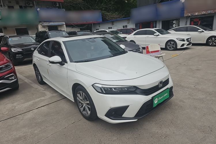 Used Honda Civic 2023 240TURBO CVT Dynamic Edition Front Right 45 Deg