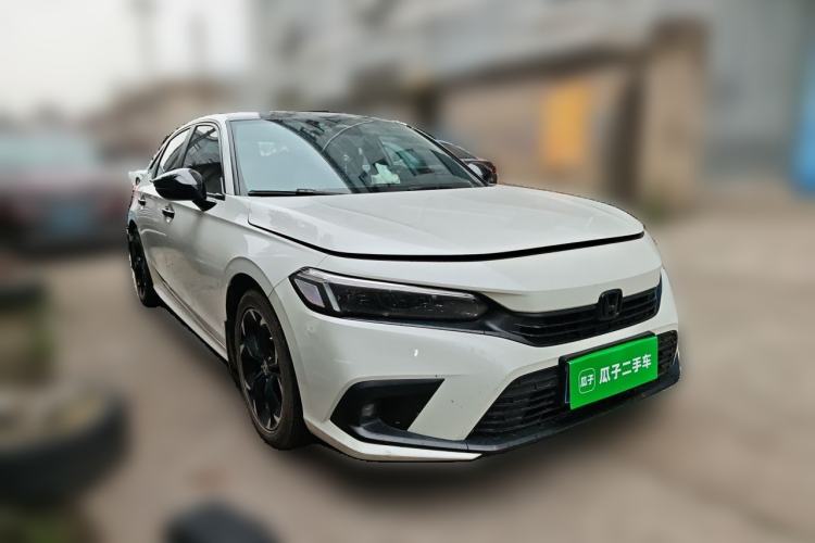 Used Honda Civic 2023 240TURBO CVT Dynamic · Center Stage Special Edition Front Right 45 Deg