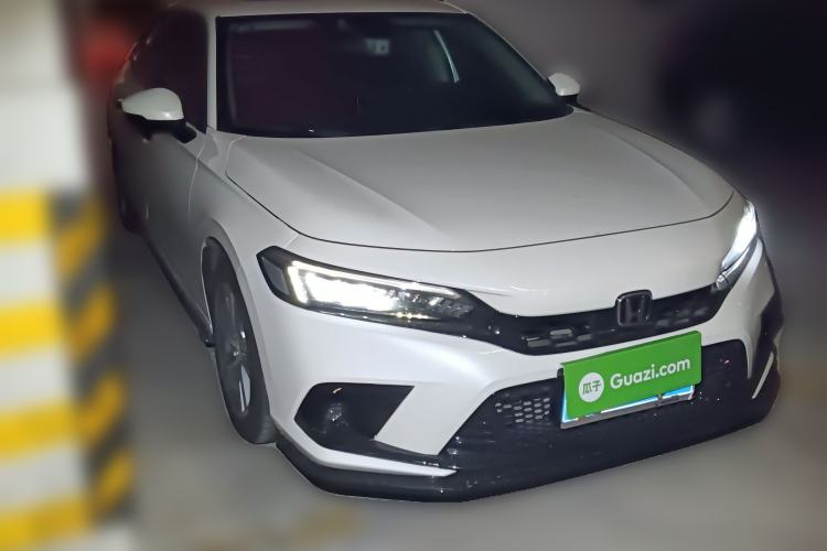 Used Honda Civic 2023 240TURBO CVT Dynamic Edition Front Right 45 Deg