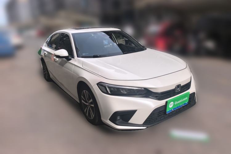 Used Honda Civic 2023 240TURBO CVT Dynamic Edition Front Right 45 Deg