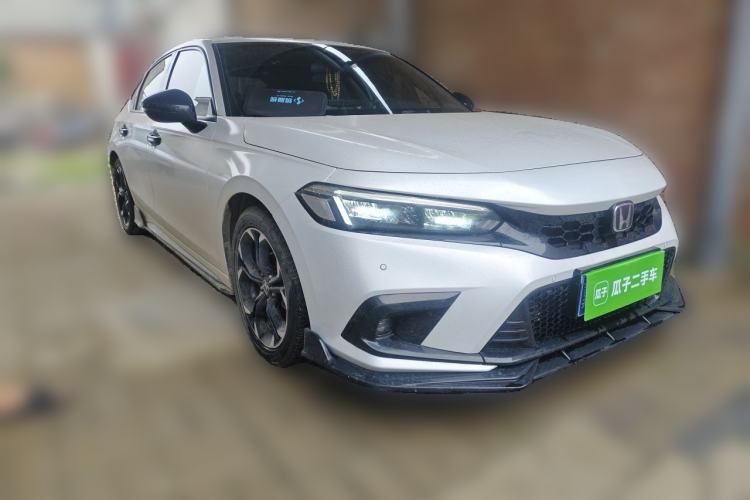 Used Honda Civic 2023 HATCHBACK 240TURBO CVT Extreme Edition Front Right 45 Deg