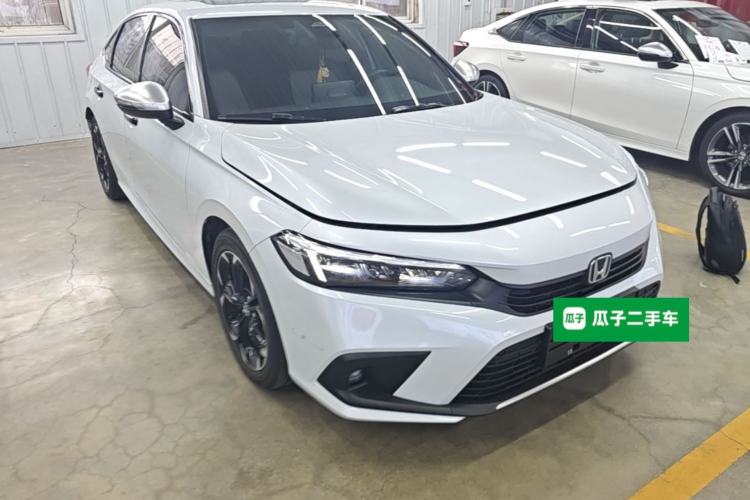 Used Honda Civic 2023 2.0L eHEV Sharp Edition Front Right 45 Deg