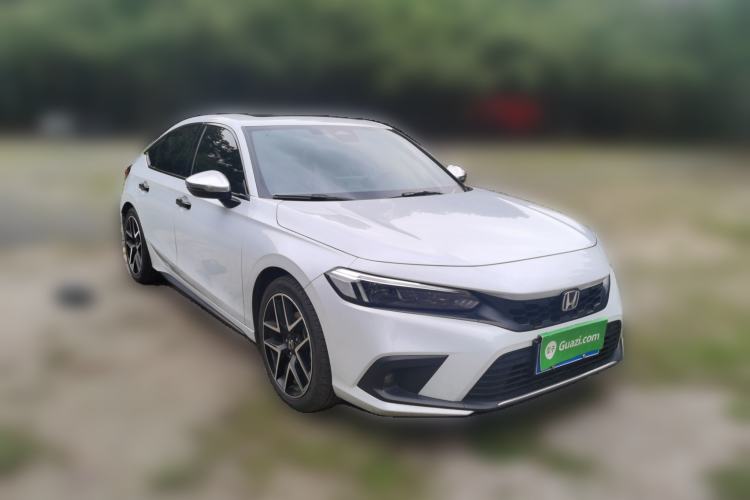 Used Honda Civic 2023 HATCHBACK 2.0L eHEV Extreme Control Edition Front Right 45 Deg
