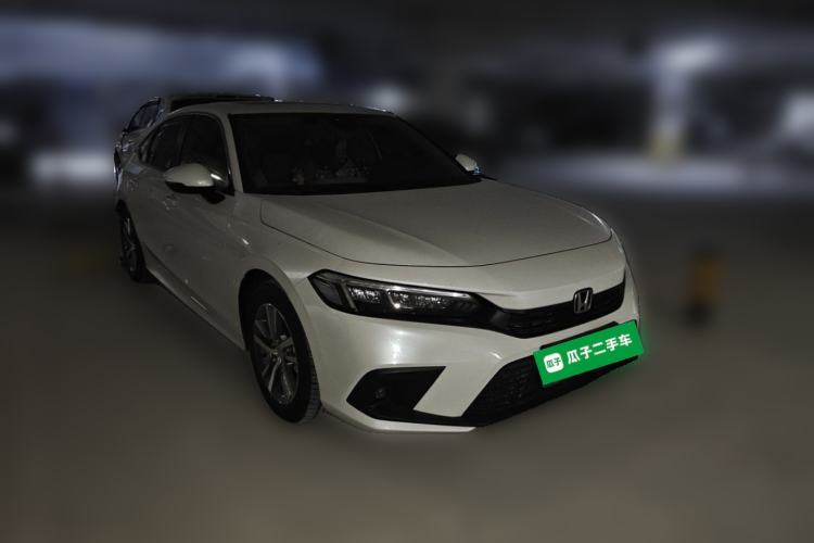 Used Honda Civic 2023 240TURBO CVT Dynamic Edition Front Right 45 Deg