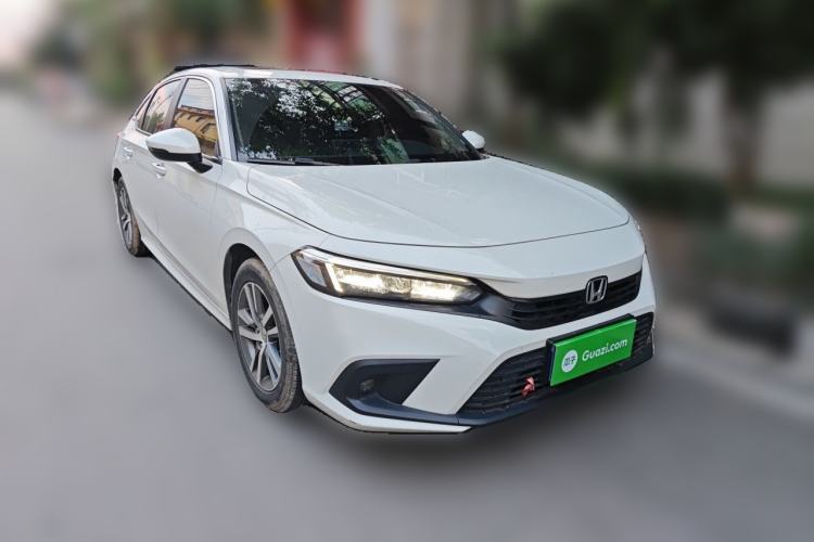 Used Honda Civic 2023 240TURBO CVT Dynamic Edition Front Right 45 Deg