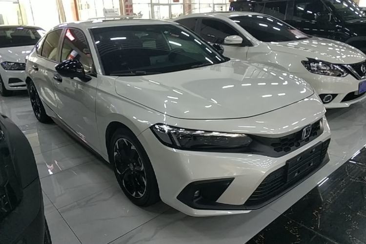 Used Honda Civic 2023 HATCHBACK 240TURBO CVT Extreme Edition Front Right 45 Deg