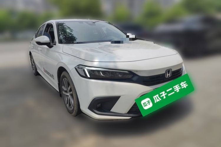 Used Honda Civic 2023 240TURBO CVT Dynamic Edition Front Right 45 Deg