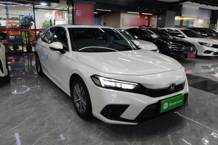 Used Honda Civic 2023 240TURBO CVT Dynamic Edition Front Right 45 Deg