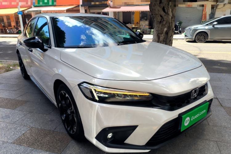 Used Honda Civic 2023 HATCHBACK 240TURBO CVT Extreme Edition Front Right 45 Deg