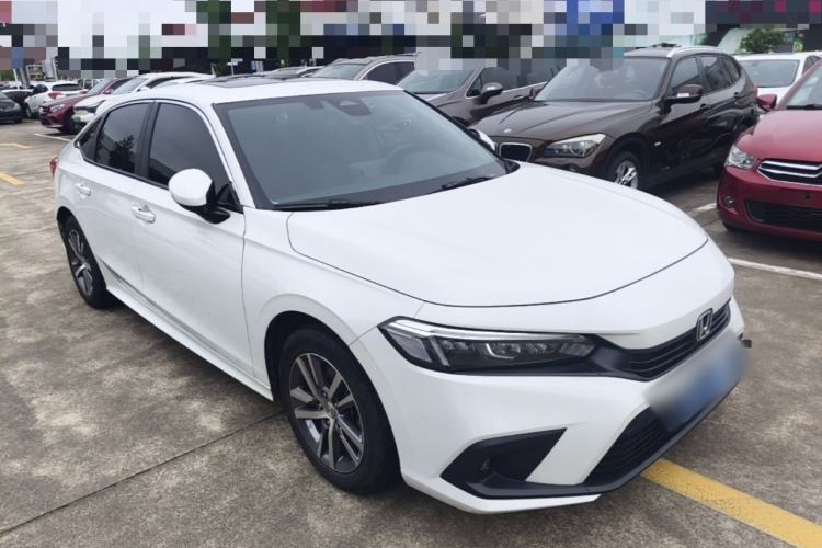 Used Honda Civic 2023 240TURBO CVT Dynamic Edition Front Right 45 Deg
